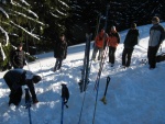 Základní skialpový kurz, Skvělá parta, báječné podmínky pro sjezdy a ažúúúro..... - fotografie 89