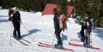 Základní kurz skialpinismu 16.-18.3.2012, Parádní jarní počásko, tvrdý firn a čistě chlapská parta. K tomu vyvrcholení na Sněžce a bezva náladička. Prostě se to vydařilo. - fotografie 87
