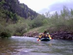 Rafting v Totes Gebirge, Leh raftingov akce na dvou hezkch ekch. Po sobotnm slunky sice zaprelo, ale vt voda na Steyru byla vemi jednoznan pivtna... - fotografie 8