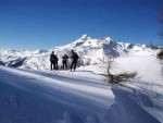VRCHOLY TUXSKÝCH ALP na skialpech, Totální nedostatek sněhu v Tuxských Alpách a v okolí Weidener Hütte a navíc čerstvá nadílka sněhu v Lungau nás zavedli do samotného srdce Nízkých Taur. A počasí se opět vydařilo... - fotografie 9