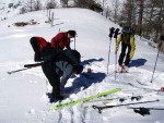 VRCHOLY TUXSKÝCH ALP na skialpech, Totální nedostatek sněhu v Tuxských Alpách a v okolí Weidener Hütte a navíc čerstvá nadílka sněhu v Lungau nás zavedli do samotného srdce Nízkých Taur. A počasí se opět vydařilo... - fotografie 12