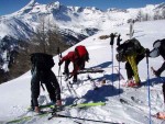 VRCHOLY TUXSKÝCH ALP na skialpech, Totální nedostatek sněhu v Tuxských Alpách a v okolí Weidener Hütte a navíc čerstvá nadílka sněhu v Lungau nás zavedli do samotného srdce Nízkých Taur. A počasí se opět vydařilo... - fotografie 13