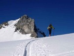 VRCHOLY TUXSKÝCH ALP na skialpech, Totální nedostatek sněhu v Tuxských Alpách a v okolí Weidener Hütte a navíc čerstvá nadílka sněhu v Lungau nás zavedli do samotného srdce Nízkých Taur. A počasí se opět vydařilo... - fotografie 26