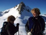 VRCHOLY TUXSKÝCH ALP na skialpech, Totální nedostatek sněhu v Tuxských Alpách a v okolí Weidener Hütte a navíc čerstvá nadílka sněhu v Lungau nás zavedli do samotného srdce Nízkých Taur. A počasí se opět vydařilo... - fotografie 38