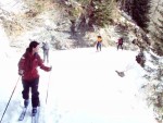 VRCHOLY TUXSKÝCH ALP na skialpech, Totální nedostatek sněhu v Tuxských Alpách a v okolí Weidener Hütte a navíc čerstvá nadílka sněhu v Lungau nás zavedli do samotného srdce Nízkých Taur. A počasí se opět vydařilo... - fotografie 80
