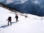 VRCHOLY TUXSKÝCH ALP na skialpech, Totální nedostatek sněhu v Tuxských Alpách a v okolí Weidener Hütte a navíc čerstvá nadílka sněhu v Lungau nás zavedli do samotného srdce Nízkých Taur. A počasí se opět vydařilo... - fotografie 90