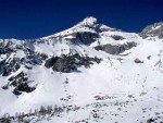 VRCHOLY TUXSKÝCH ALP na skialpech, Totální nedostatek sněhu v Tuxských Alpách a v okolí Weidener Hütte a navíc čerstvá nadílka sněhu v Lungau nás zavedli do samotného srdce Nízkých Taur. A počasí se opět vydařilo... - fotografie 91