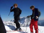 VRCHOLY TUXSKÝCH ALP na skialpech, Totální nedostatek sněhu v Tuxských Alpách a v okolí Weidener Hütte a navíc čerstvá nadílka sněhu v Lungau nás zavedli do samotného srdce Nízkých Taur. A počasí se opět vydařilo... - fotografie 107