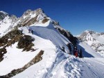 VRCHOLY TUXSKÝCH ALP na skialpech, Totální nedostatek sněhu v Tuxských Alpách a v okolí Weidener Hütte a navíc čerstvá nadílka sněhu v Lungau nás zavedli do samotného srdce Nízkých Taur. A počasí se opět vydařilo... - fotografie 110