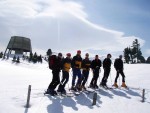 SKIALP ARENA NÍZKÉ TAURY, Tentokrát jsme se vrátili do Nízkych Taur, kde na nás čekalo fantastické počasí a dostatek sněhu. Odměnou byly překrásné výhledy z vrcholů a nezapomenutelné sjezdy. A parta byla skvělá... Díky Alponoš - fotografie 82