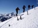 Foto 1: SKIALPINISMUS - akce na skialpech, skitouring, skialpin